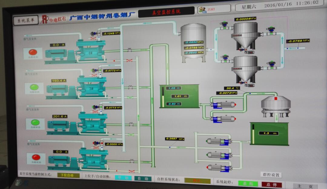 广西中烟某卷烟厂污水处理电气自控